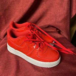 Hot pink “glossy” Air Force Ones